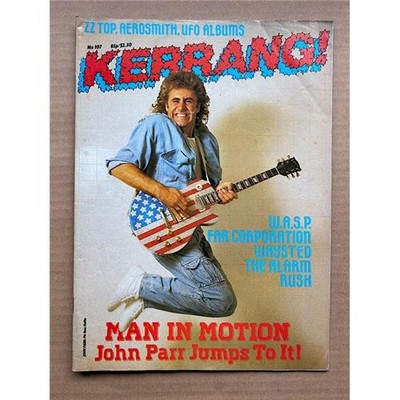 JOHN PARR KERRANG NO.107 MAGAZIN - 14. NOVEMBER 1985 JOHN PARR COVER - UK