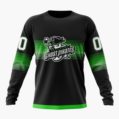 Savannah Ghost Pirates Special Gradient Design Long Sleeve Fan Gear