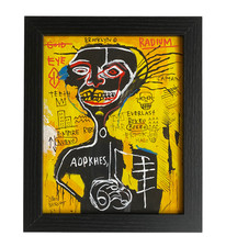 Jean Michel Basquiat Drawing Rare Vintage on paper Samo NYC
