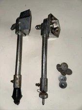 (2) Pearl Bass Drum Spurs EXPORT etc ROUGH No Feet