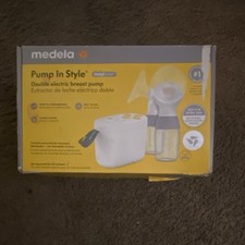 Medela Pump In Style Double Electric Breast Pump Closed System 24mm White/Yellow