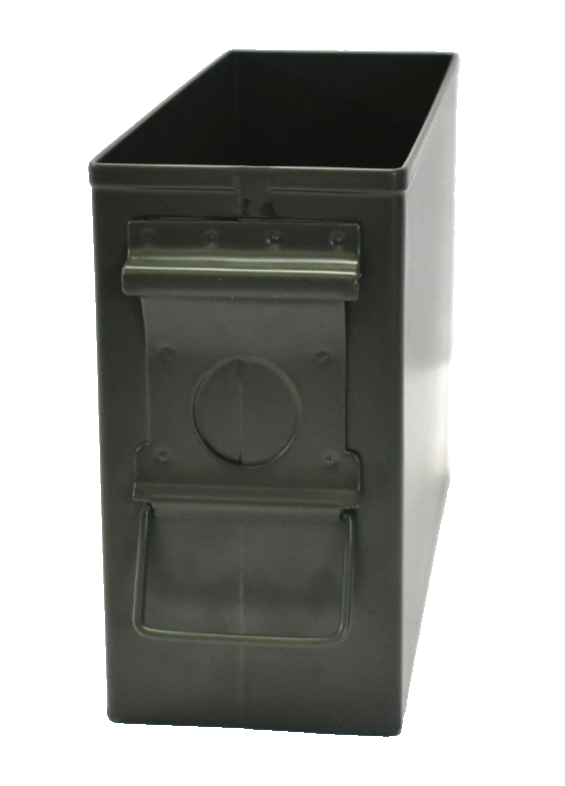 US Military M19A1 30 Cal Ammo Can Single Use Grade 1 MISSING LID