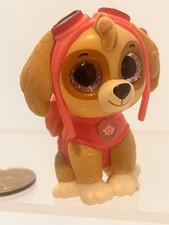 TY Beanie Boos Mini Boo SKYE Paw Patrol Cockapoo Dog EUC 2  Inch Figure Toy