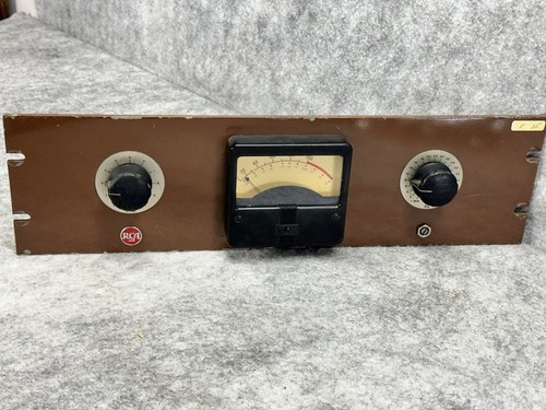 VINTAGE RCA MI-11265-F RACK MOUNT VU METER PANEL WITH DAVEN ATTENUATOR - Picture 16 of 16