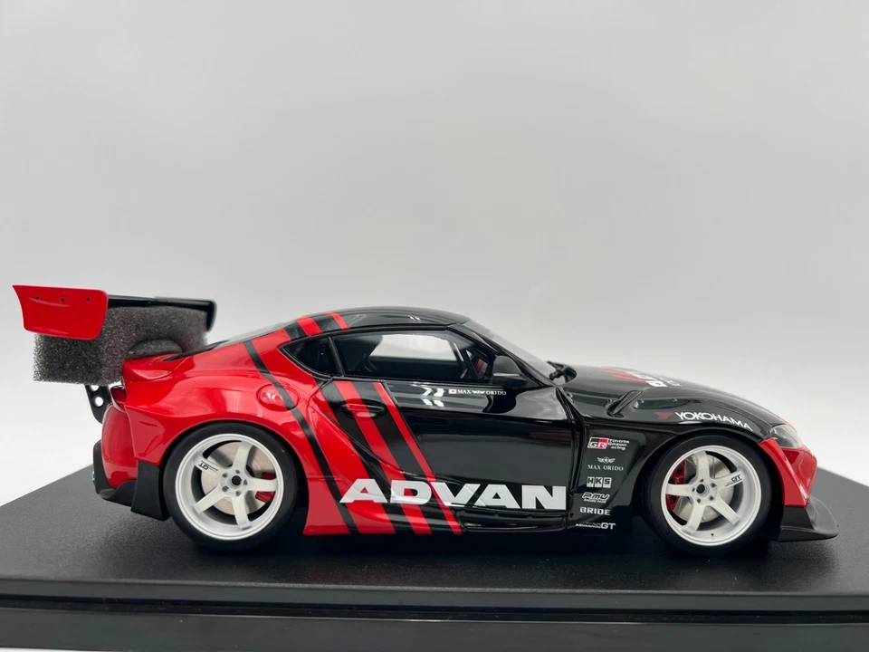 GTSPIRIT - 1:18 модель - TOYOTA SUPRA GR ADVAN черный - GT889 - Изображение 4 из 4