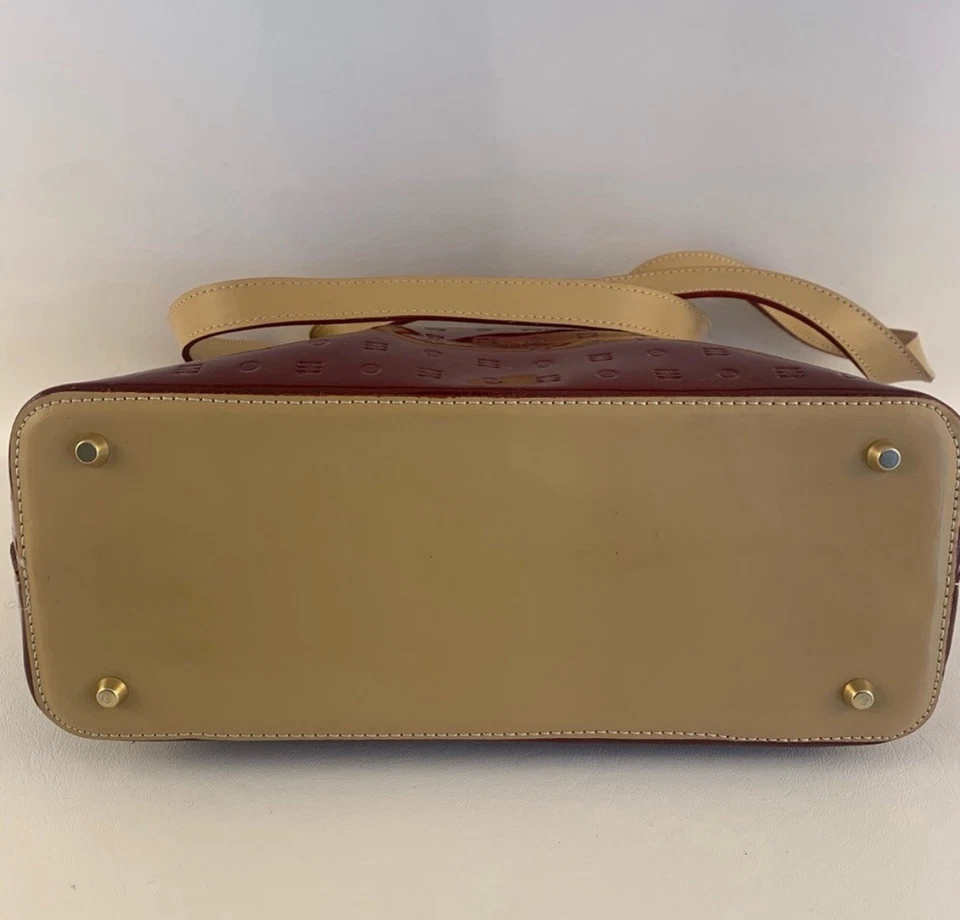 Arcadia手提包漆皮红色 — 第 3/4 张图片