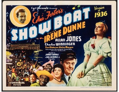 1936 SHOWBOAT MOVIE POSTER WALL ART PRINT SIZE 10X 15IN ON 11X17IN PAPER