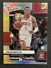 2022-23 Panini Donruss Optic The Rookies Jabari Smith Jr RC Holo Prizm #3