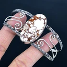Wild Horse Handmade 925 Sterling Silver Jewelry Cuff Bangle W933