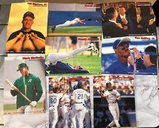 3 Each (9)  Fleer Sports Illustrated Mini Poster Lot  Jeter, Bonds …