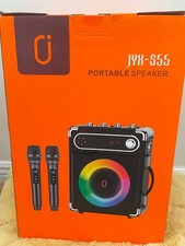 karaoke machine with 2 wireless microphone