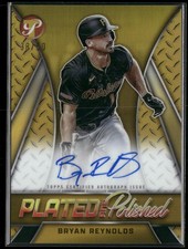 2025 Topps Pristine Bryan Reynolds Plated and Polished Auto Gold Refractors #/50