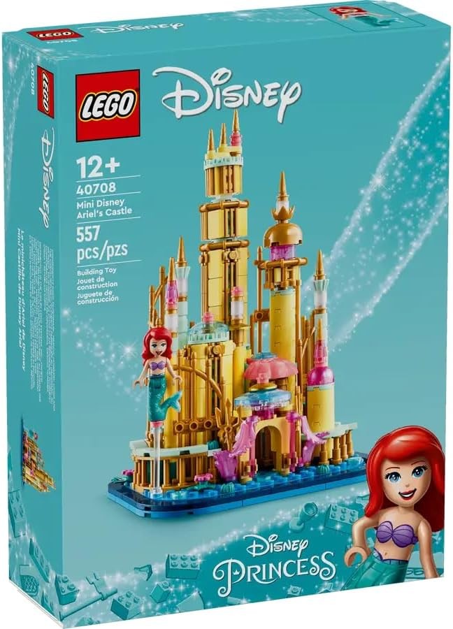 LEGO Mini Disney Ariel's Castle 40708 - 8/13 Drop