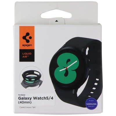 Spigen Liquid Air Case for Samsung Galaxy Watch5 and Watch4 (40mm) - Matte Black