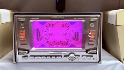 Pioneer Carrozzeria FH-P616MD JDM CD MD Car Stereo w/ External