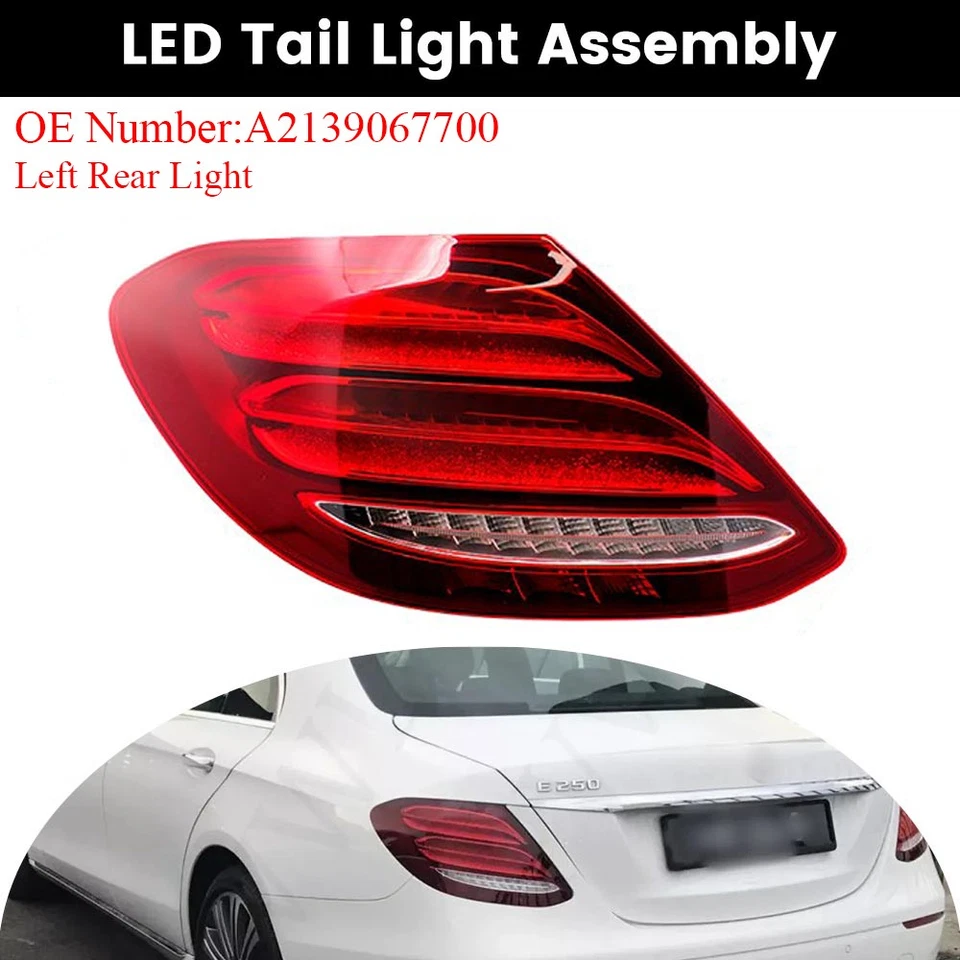 Passenger Side LED Tail Light A2139067700 For Mercedes Benz E-Class W213 2016-20 - Image 3 of 4