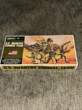 NIB Hasegawa 734 1:72 Scale U.S. Army  Infantry Combat Team 24 Figure Model Kit