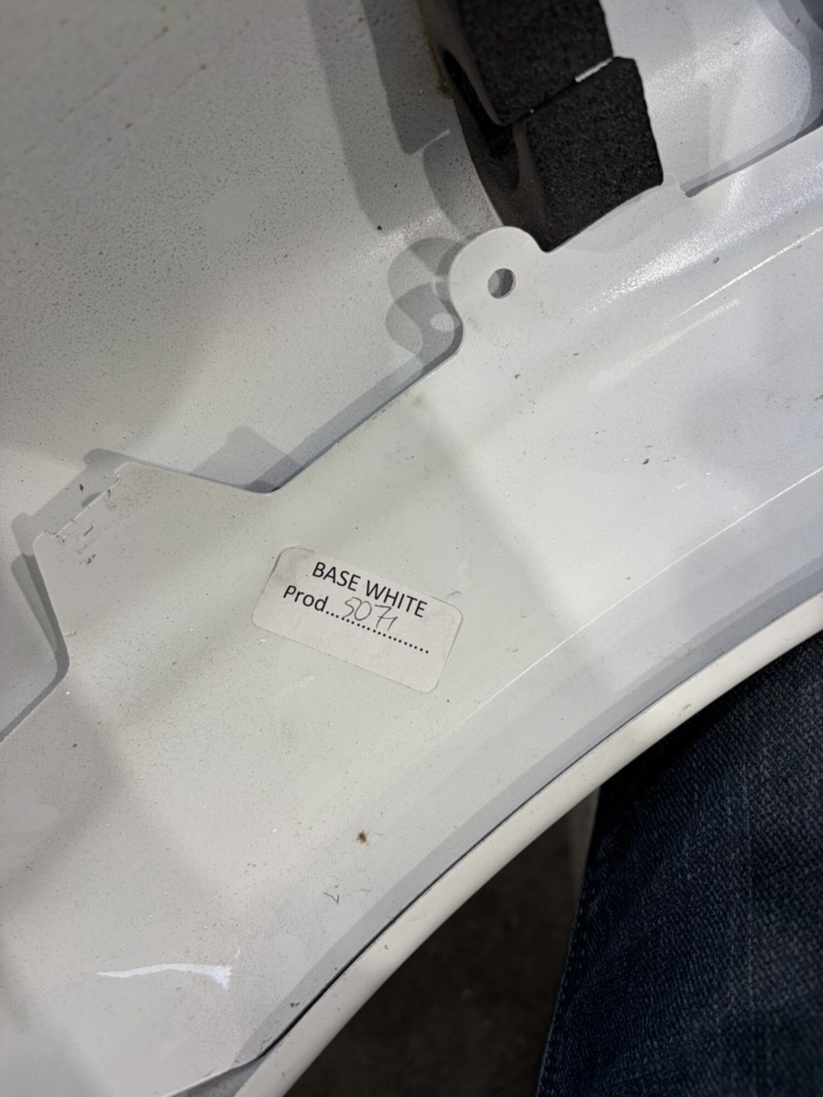 McLaren 720S 2017-2023 Front Left Fender White P/N 14AB881CP