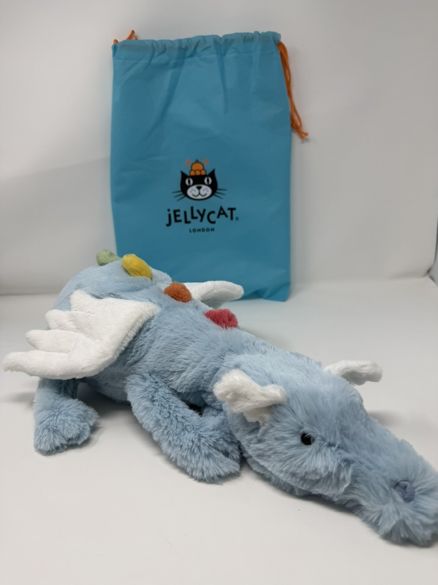  Sky Dragon スカイドラゴン 新品 タグ付き Authentic Sky Dragon Jellycat comes with all tags and dust bag