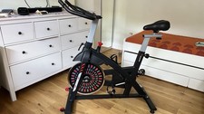 Indoor Exercise Bike Cardio Training Riksion With Water Bottle Holder