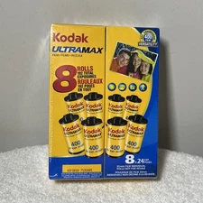 Kodak UltraMax 8x 35MM Film Rolls 400 Versatility NEW Sealed EXP. 03/2010 NOS