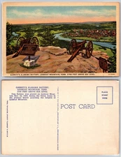 Garritys Alabama Battery Lookout Mountain TN Postcard