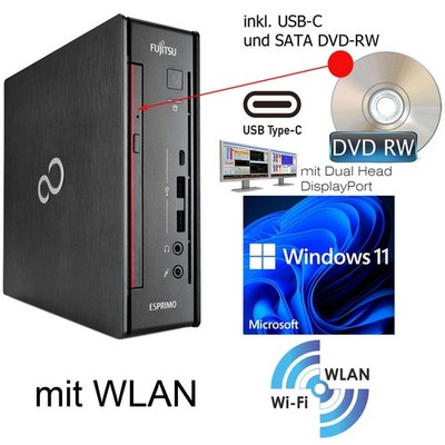 COMPUTER Q958 i3-9Gen 4xCORE CPU 128GB SSD 8GB 2xDP+DVI WIN 11 DVD-RW WLAN