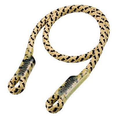 Bee-Line 5/16 in. (8mm) x 32 in. G-Spliced Eye & Eye Prusik Cord,Black