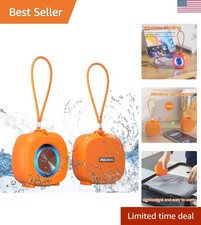 Speaker, Small Portable Bluetooth Wireless Waterproof Shower Speaker,Loud Ste...
