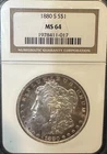 1880-S Morgan Dollar NGC MS64