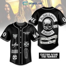 Black Label Society Strength Determination Merciless Forever Personalized Baseba