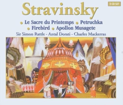 Саймон Рэттл Великие балеты: Священная ночь / Петруч (CD) (ИМПОРТ ИЗ Великобритании)