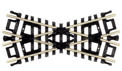 Atlas N Scale Code 80 Snap-Track 30 Degree Crossing (US IMPORT)