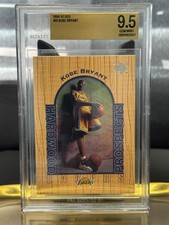 1996 UD3 Kobe Bryant BGS 9.5 True Gem Rookie Card. rookie card picture