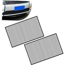 2 PCS Car Grille Net, Dustproof Front Grill Engine Protection Net, High