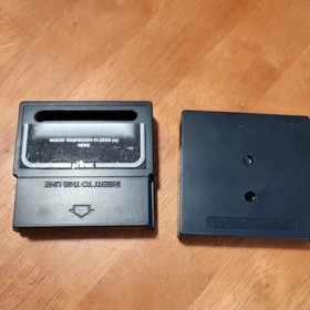Vectrex Pitrex Black Cartridge Shell 