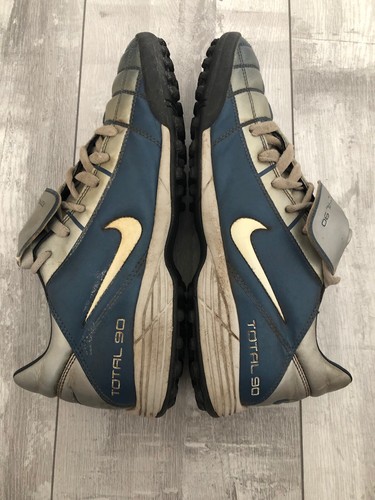 Nike Total 90 Indoor Shoes Blue Gray 