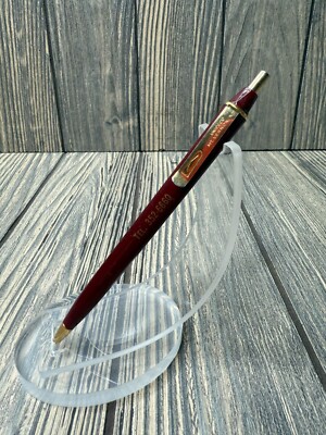 Vintage Gill Elevator Advertising Pen Maroon & Gold CO