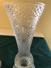 Vintage Avon 1979 Diamond Pattern Glass Candlestick/Vase Set Of Two. 7” Tall. — photo 3