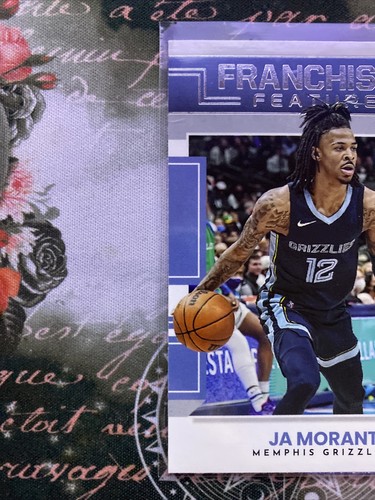 2022-23 DONRUSS JA MORANT FRANCHISE FEATURES INSERT #28 MEMPHIS GRIZZLIES - Picture 2 of 6