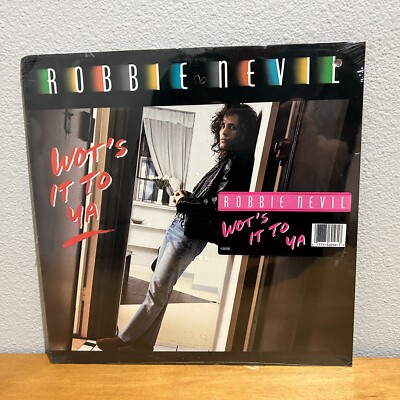 Robbie Nevil Wot's It To Ya  12'' 33 1/3 SIngle  1986 Manhattan  Mint Sealed