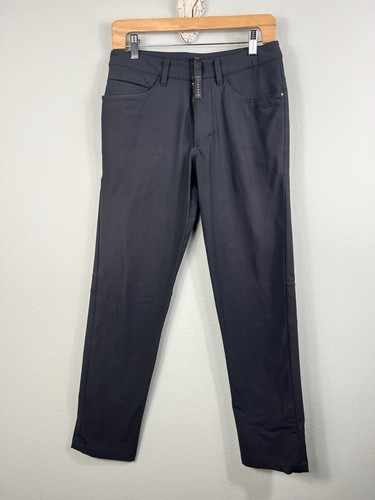 Lululemon Men's ABC Classic Fit 5 Pocket Pant Size 28x29 in Obsidian Tech Travel