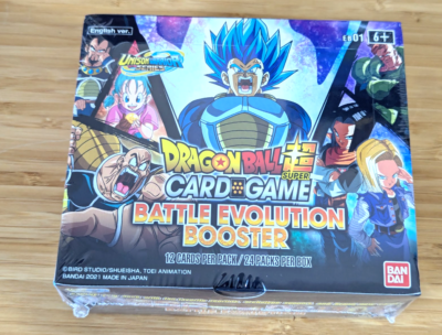 dragon ball battle evolution booster box Dragon Ball Super Battle Evolution Booster Box EB01 for sale online