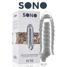 Sono n 36 Stretchy Thick Penis Extension Prolunga Pene Estensore Sleeve