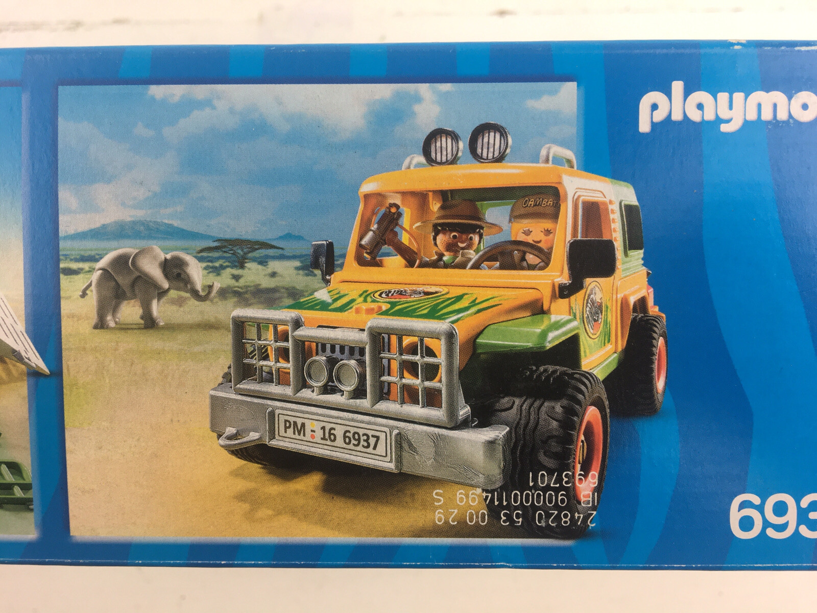 Playmobil 6937 Ranger Terreinwagen en Olifant