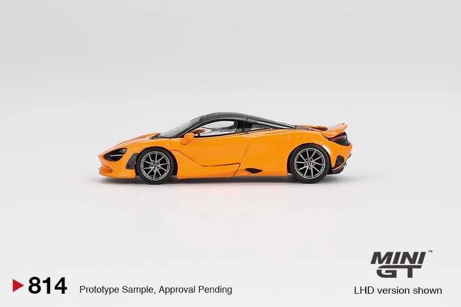 Mini GT MGT00814LHD McLaren 750S McLaren Orange Die Cast 1/64 - Immagine 2 di 3