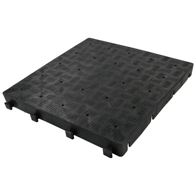 40m² Vorzeltboden/Zeltboden/Bodenplatten aus Kunststoff - 50x50x5 cm-Easy Floor