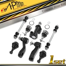 A-Premium 9x Front Sway Bar Ball Joints Idler Pitman Arm for Chevy Silverado GMC