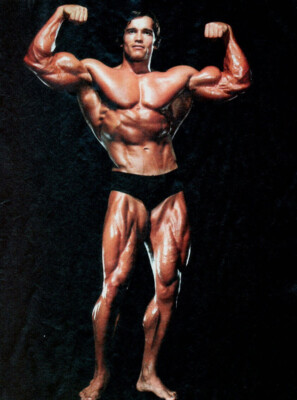 Filmposter Arnold Schwarzenegger Bodybuilding Fitnessstudio Motivation Wandbild Deko A4