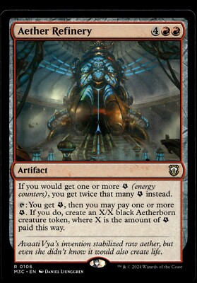 Aether Refinery #106 MTG Modern Horizons 3 NM X1